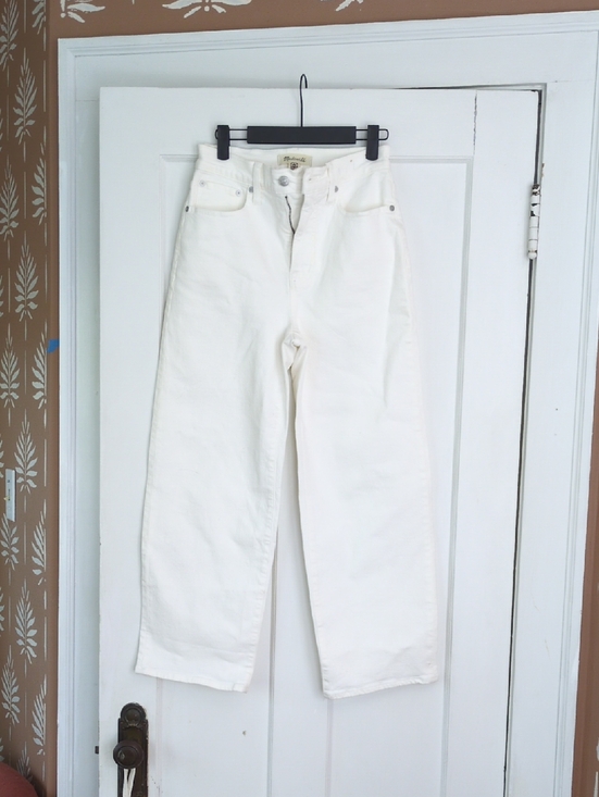 Madewell Denim - Madewell Perfect Vintage Wide Legged Crop Jean